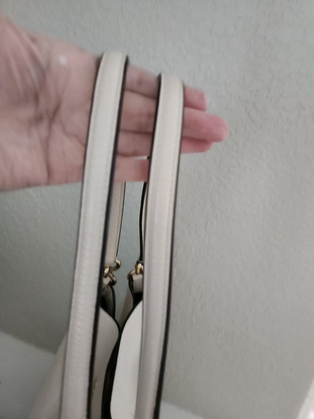 Coach Lexy White Leather Tote Bag Purse - Picture 5 of 11